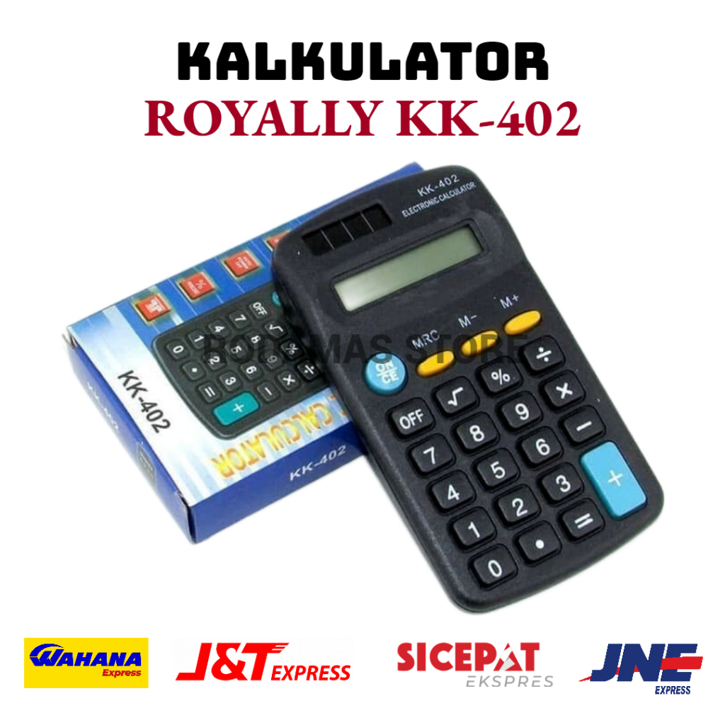 

Kalkulator Pocket Saku No Brand KK-402 - Kepraktisan dan Portabilitas dalam Perhitungan Anda