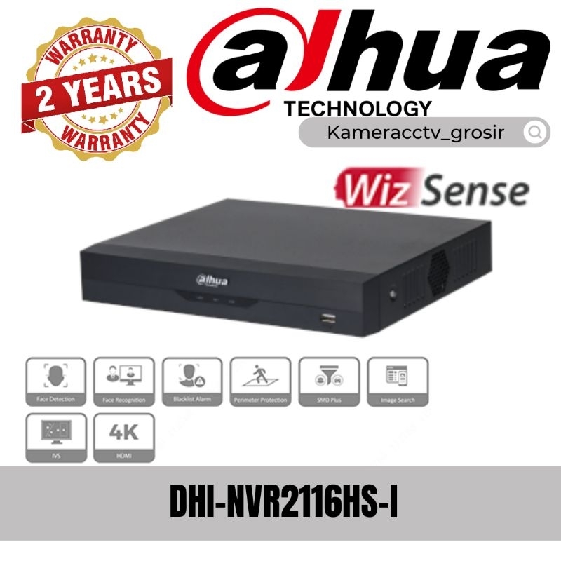 NVR DAHUA 16 CHANNEL DHI-NVR2116HS-I