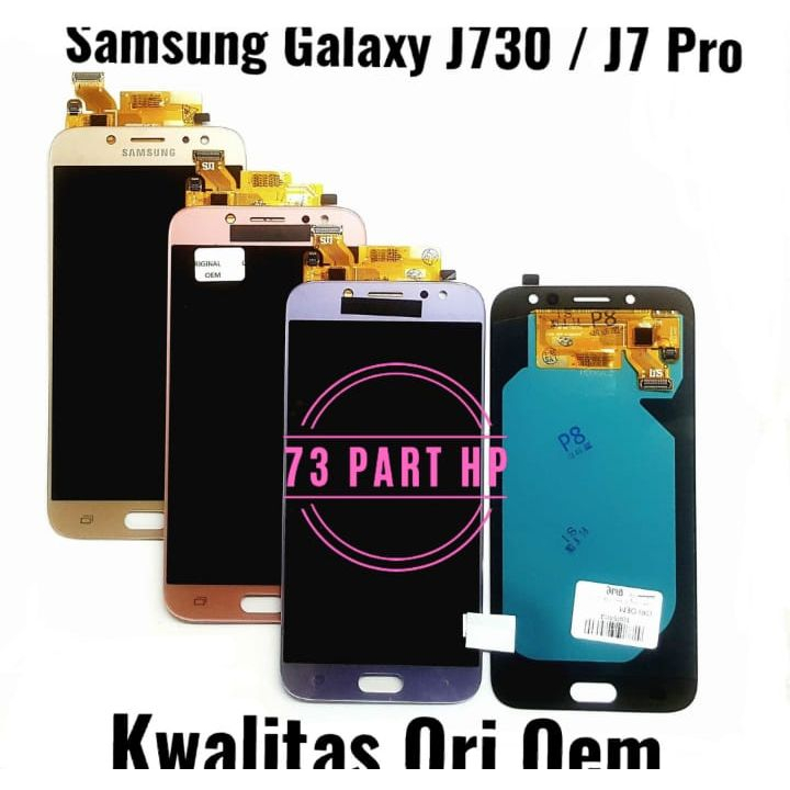 LCD Touchscreen Fullset Ori Oem Samsung Galaxy J730 / J7 pro
