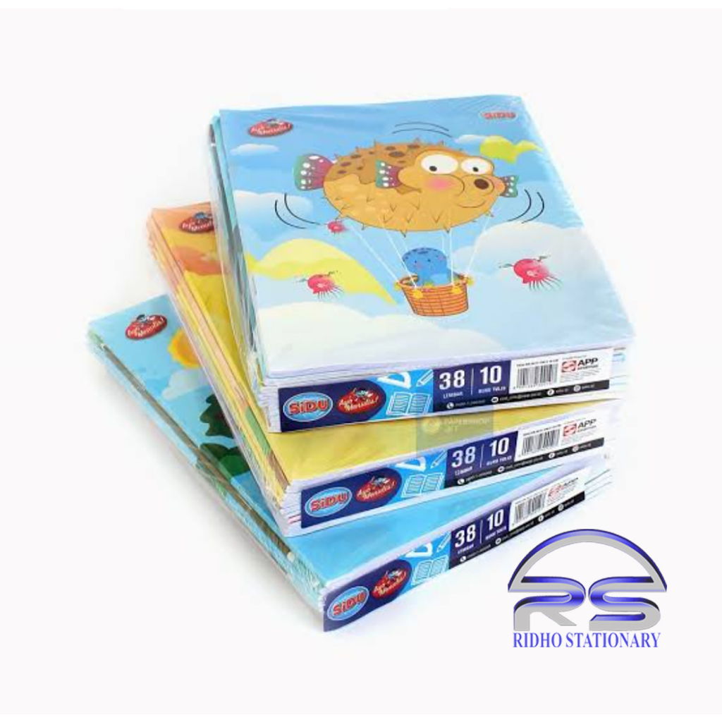 

Buku Tulis SIDU 38 Lembar SINAR DUNIA - 1 PACK