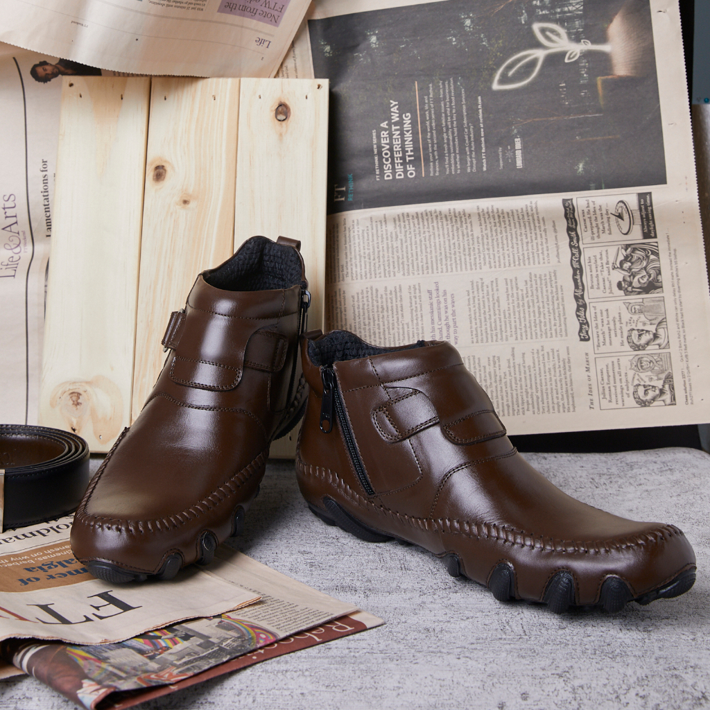 SEPATU BOOTS PRIA LEE GONEN PRIA CASUAL SEPATU BOOTS KULIT PRIA TERBARU SEPATU BOOTS PRIA KEKINIAN