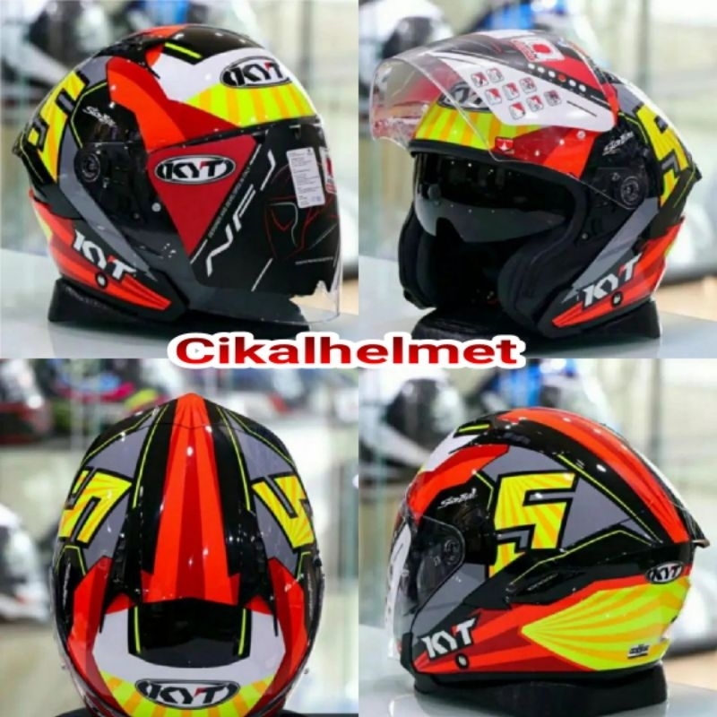 HELM KYT NFJ MOTIF JAUME MASIA GP EDITION 2019 KYT NFJ JAUME ORIGINAL