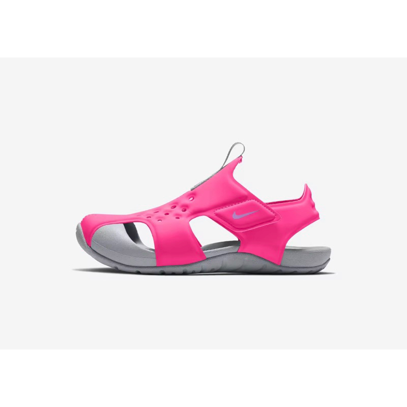 Nike Sale sepatu sandal nike sunray protect 2 pink fushia original