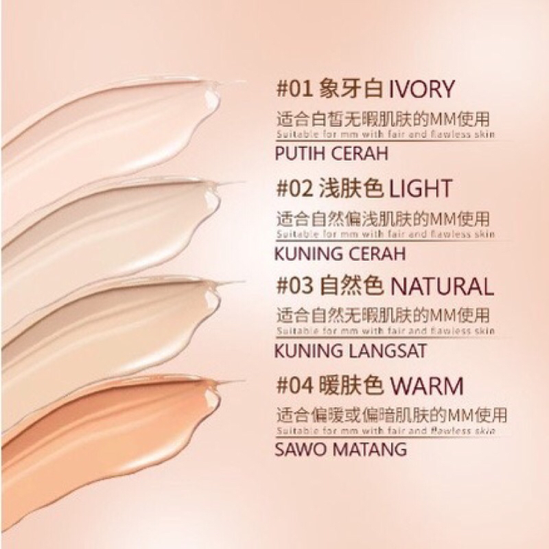 OliveShop ❤️ SVMY BB Cream Moisturizing Liquid Base Hydating Concealer BB Cream