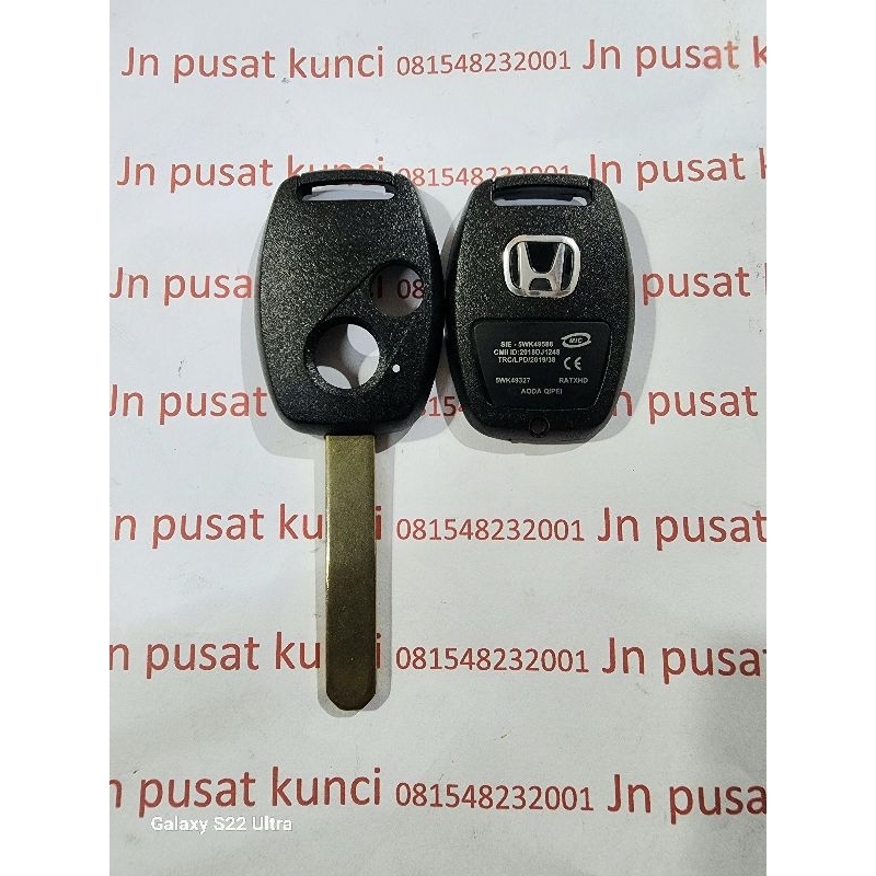 Casing kunci Honda jazz,crv,brio,mobillio,freed,2 tombol