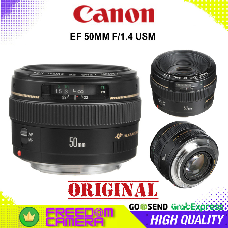 CANON EF 50MM F/1.4 USM / CANON 50MM F1.4 USM /LENSA CANON 50MM F1.4