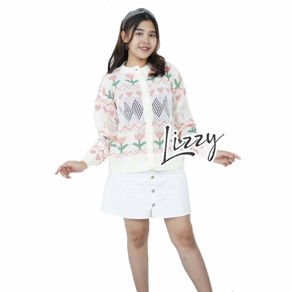 Lizzy - CARDIGAN FLORA PREMIUM