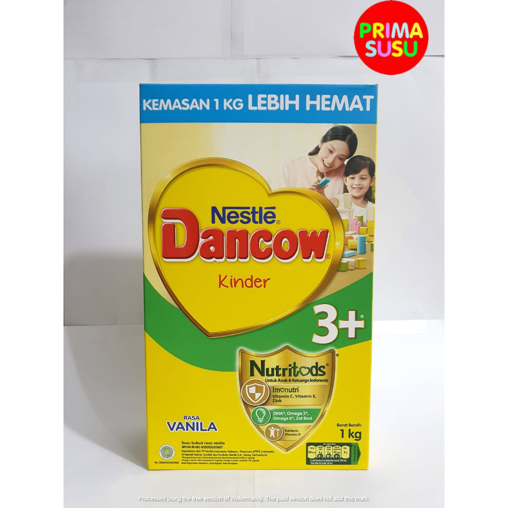 Dancow 3+ 1000gr Vanila, Madu