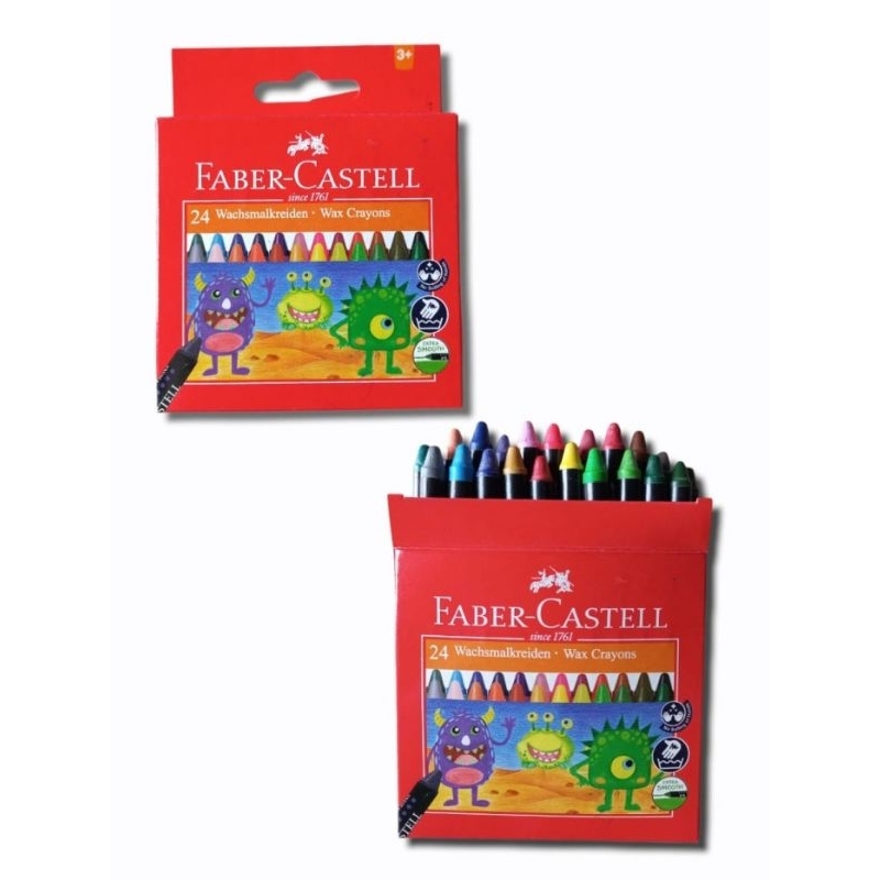 

Faber castell wax crayon 24 w pdk