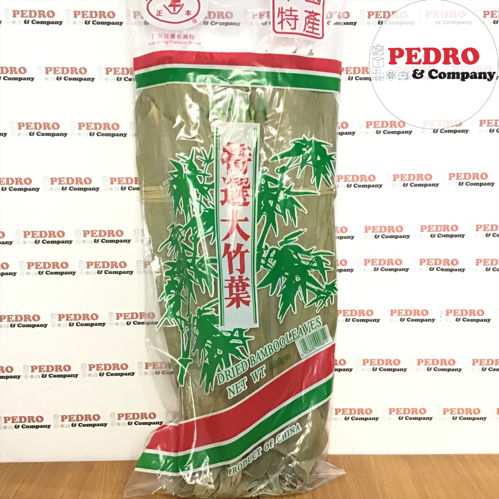 

Daun bambu bacang kering/ dried bamboo leaves cap AAAA (400 gr)