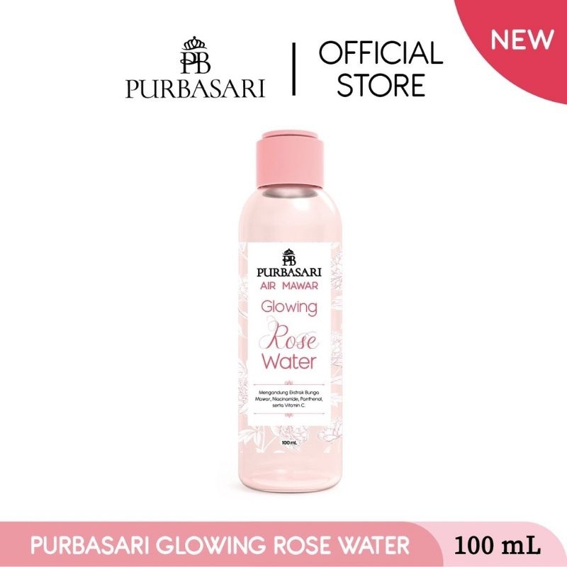 PURBASARI Air Mawar Glowing Rose Water