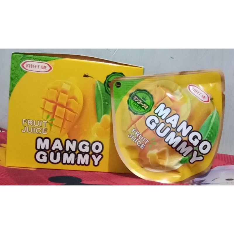 permen lunak SWEET ME MANGO GUMMY PER BOX ISI 20