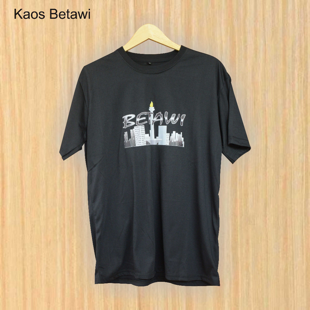 Kaos Betawi / Kaos / Kaos Santai /Kaos T-Shirt Motif/Gambar Betawi