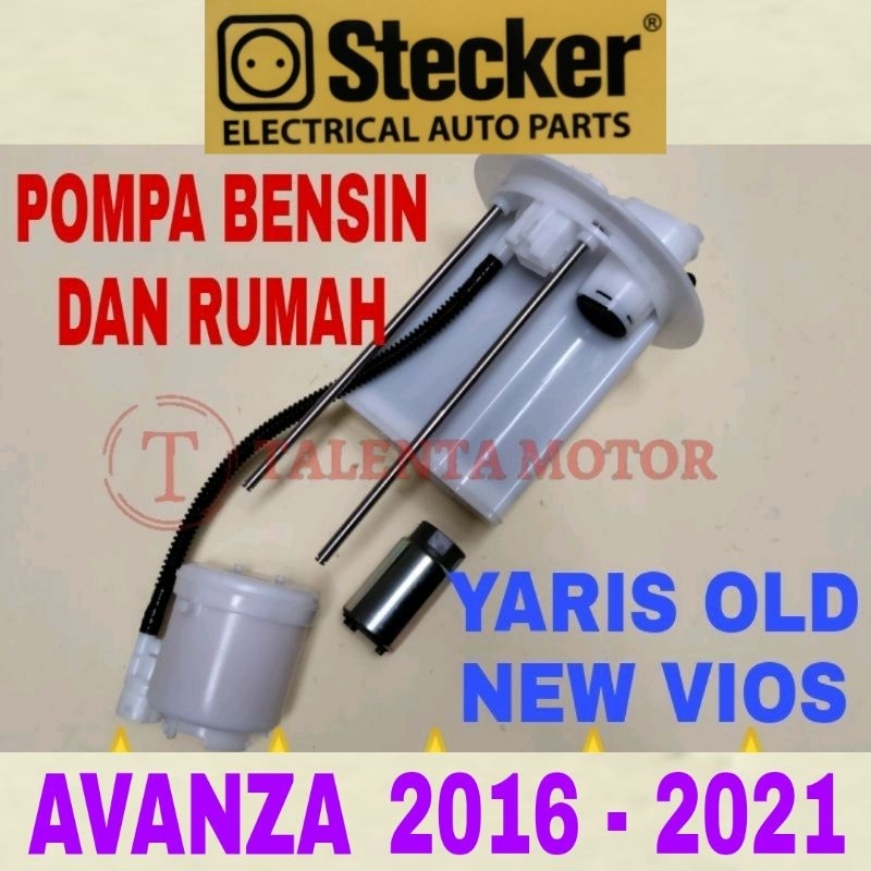 FUEL PUMP ASSY YARIS 2006 - 2013  NEW VIOS 2007 - 2014 BISA KE GRAND NEW AVANZA  XENIA POMPA BENSIN