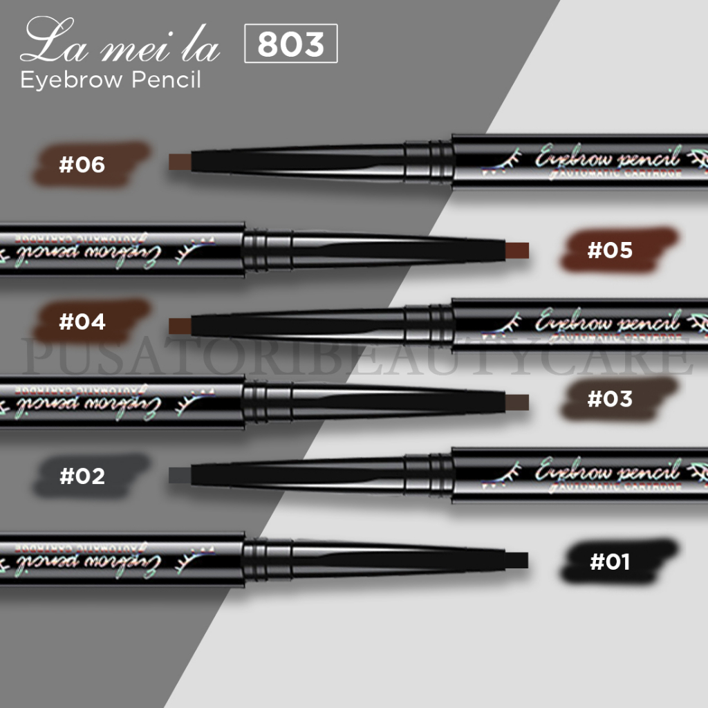 LAMEILA 803 Eyebrow Pencil Waterproof Pinsil Alis anti Air