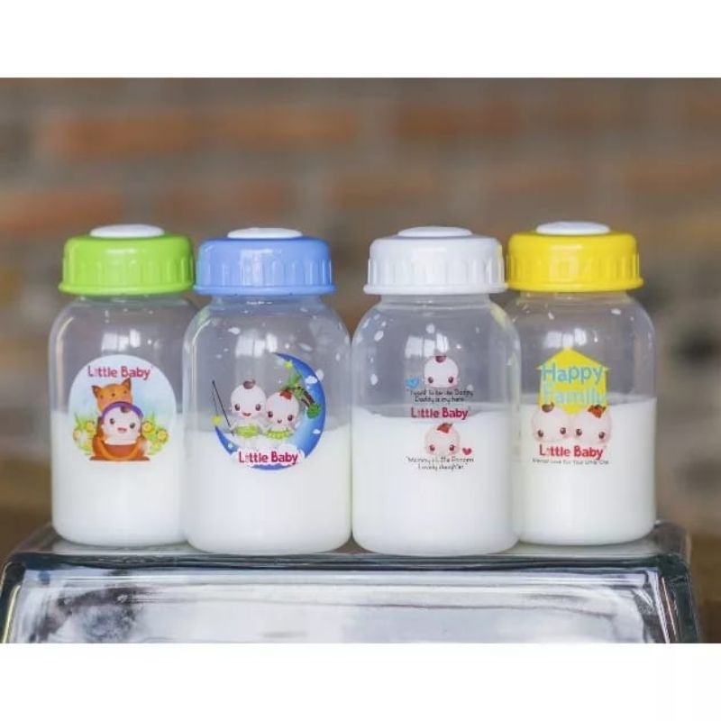 Little Baby Botol Asi PP 120ml isi 4 pcs/ Tempat Asi