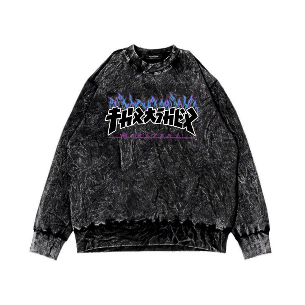 THRASHER | Crewneck | Logo Washed