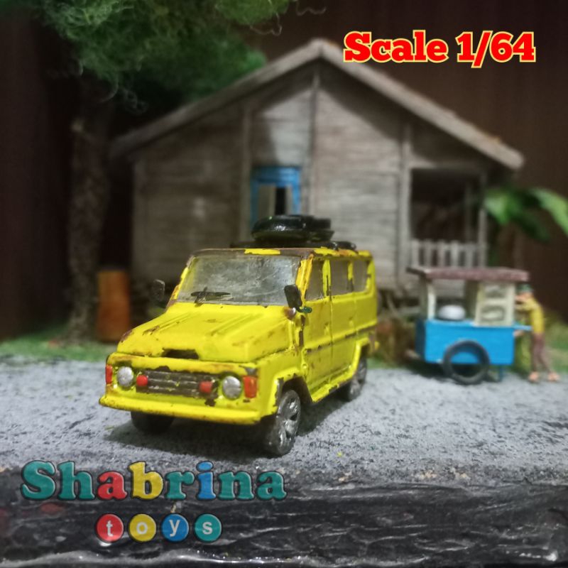 Diecast Miniatur Toyota Kijang Buaya - Kijang Kotak - Scale 1/64