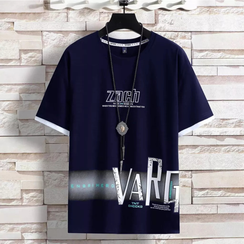 Kaos Pria Toonz Distro Vargo Lengan Pendek Terlaris T-Shirt Keren