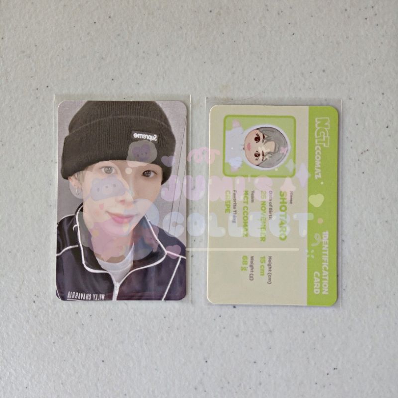 SHOTARO CCOMAZ SET RED VER. ( SELCA + ID CARD (IDC) ) PHOTOCARD PC OFFICIAL