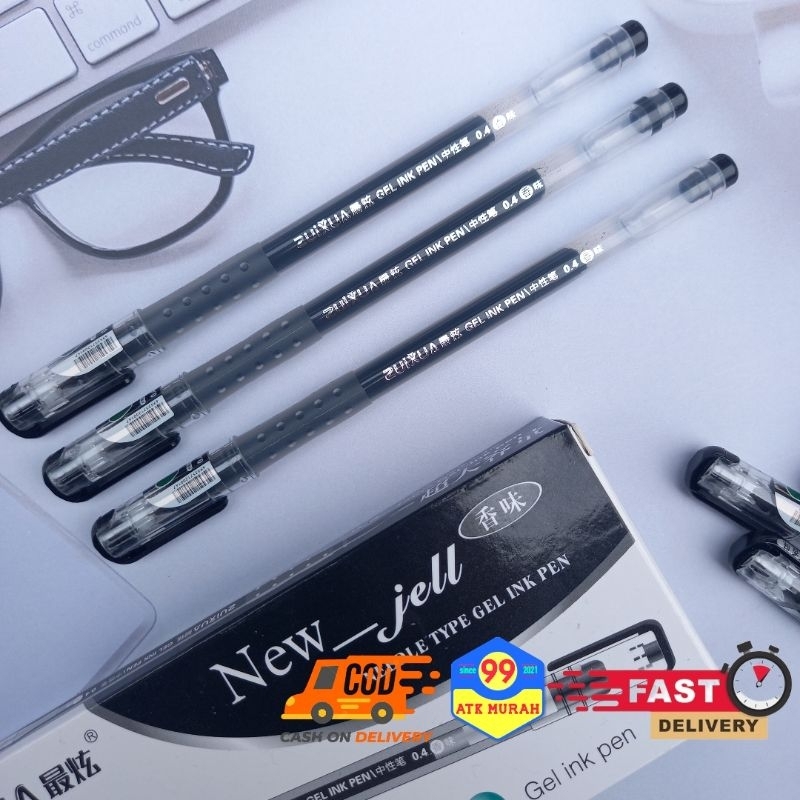 Pulpen ZUIXUA Gel/New jell/Gel Ink Pen/Bolpoint/Pulpen Basah
