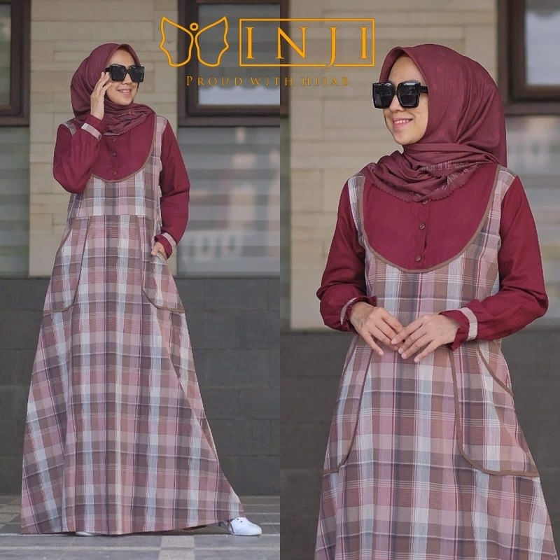 Gamis dress Taqiya by Inji