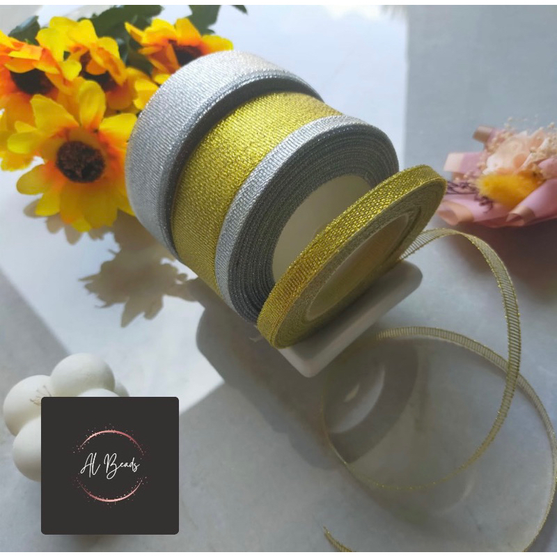 

PITA SILVER GOLD GLITTER 1cm/2,5cm