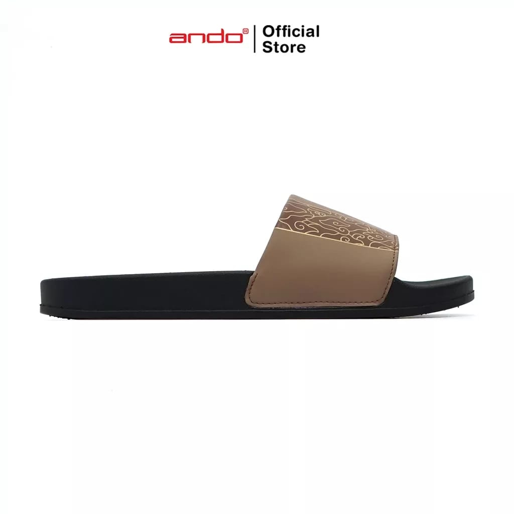 Ando Pandu Sandal Slide Pria Batik Sendal Slop Cowok Distro Laki