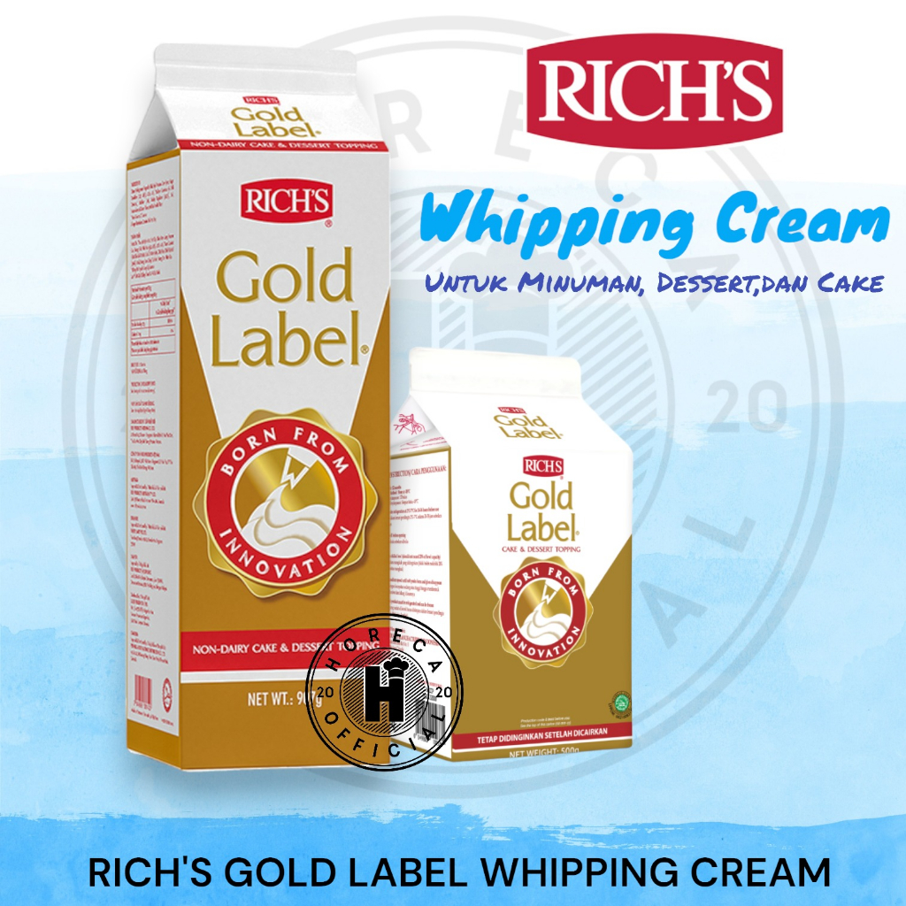 

[Whispers] RICHS WHIPPING CREAM 907GR / RICHS WHIPING KRIM 907 GR
