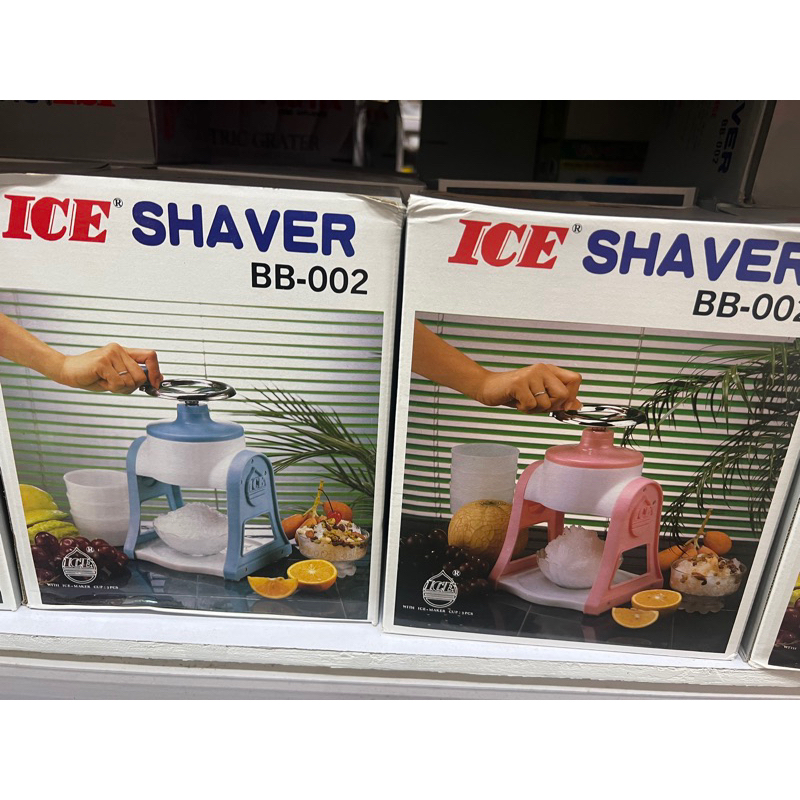 ICE SHAVER / ALAT SERUT ES MANUAL