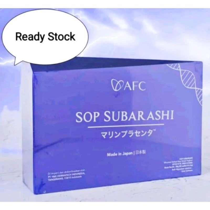 SOP Subarashi AFC Vshopstar Japan Sekotak isi 28 pcs Salmon Jepang