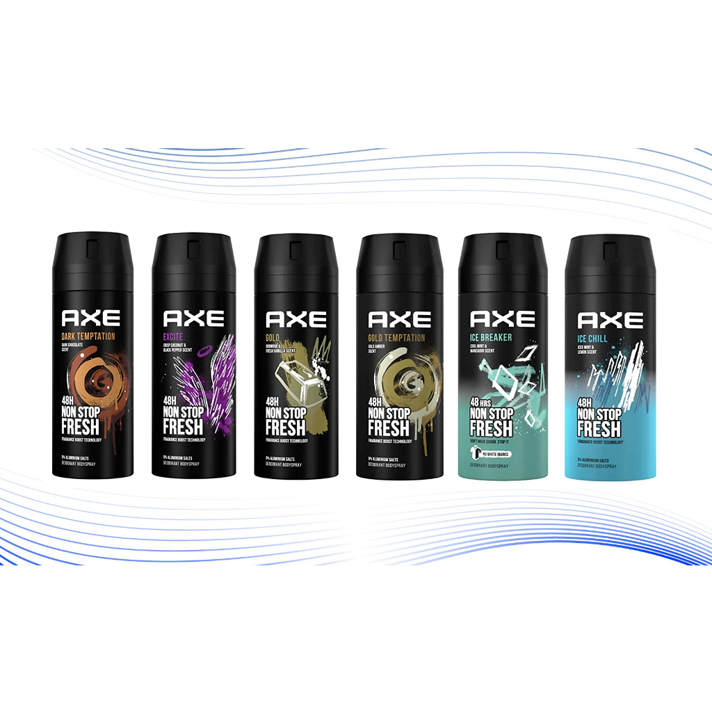 Axe  Deodorant Body Spray All Varian