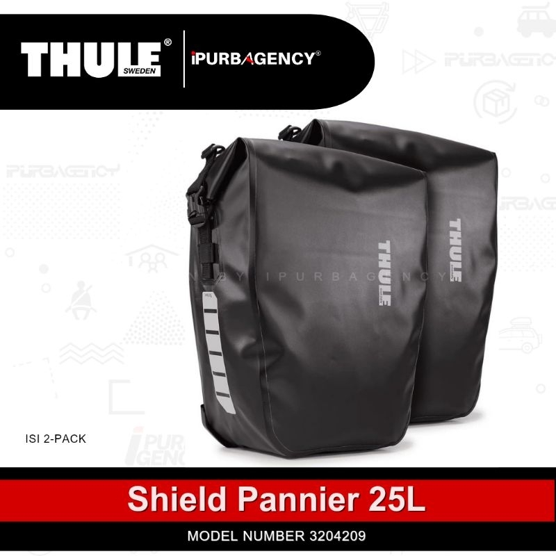 Thule Tas Sepeda Bisa Motor Shield Pannier 25L