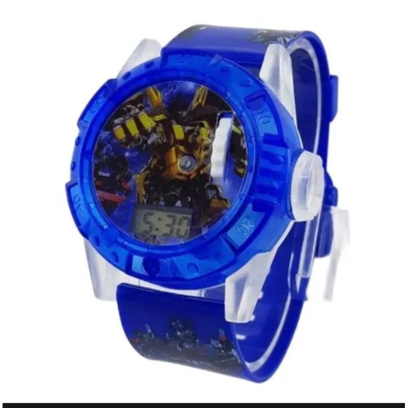 JAM TANGAN ANAK LAKI LAKI PROYEKTOR IN 1 // JAM ANAK LASER DAN MELODI