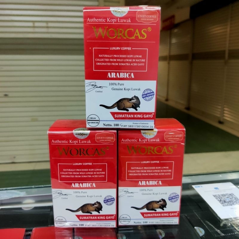 

kopi luwak liar asli arabica 100 gr