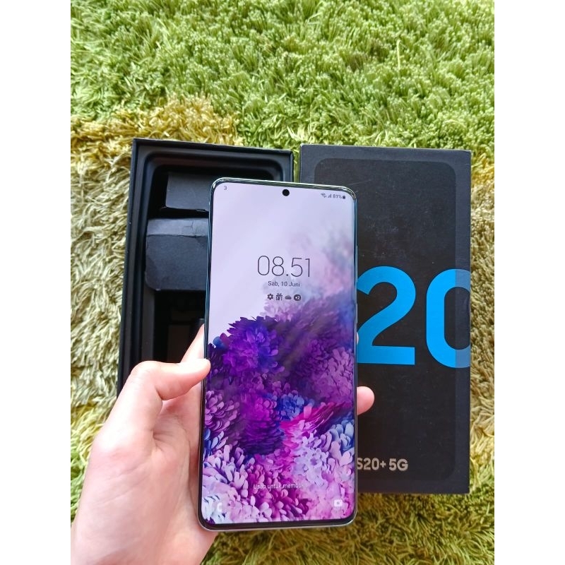 Samsung galaxy S20 PLUS FULLSET  / s20 + 128gb SEIN mulus 4g/5g