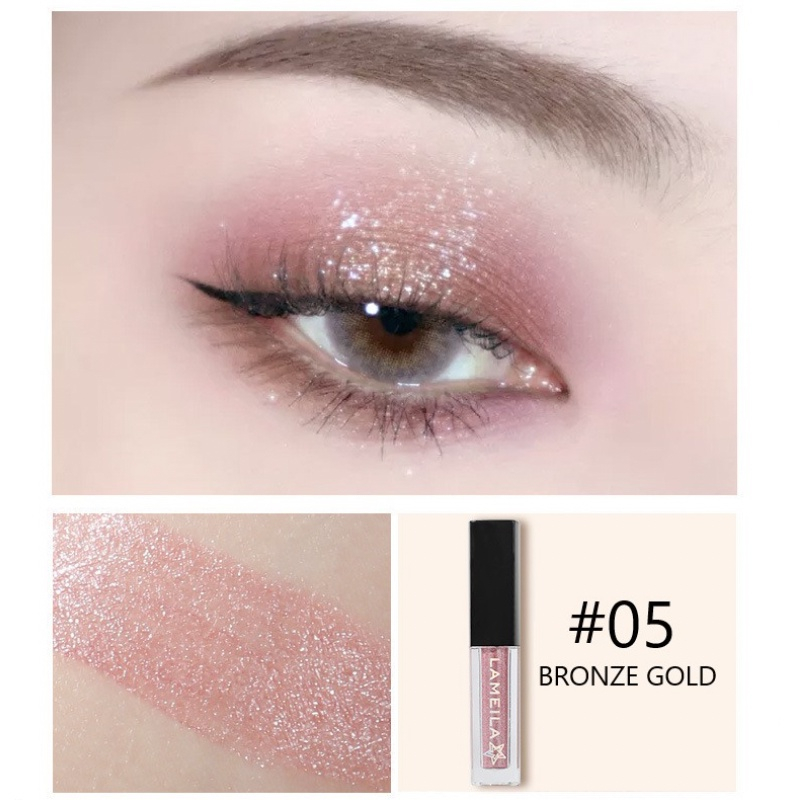 CSP171 – Lameila Liquid Eyeshadow Glitter Cair Waterproof Makeup