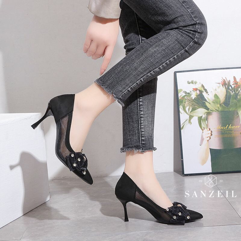 SG2012 syafniegalery Sanzeil Mia Original Brand SANZEIL heels wanita sepatu kerja import