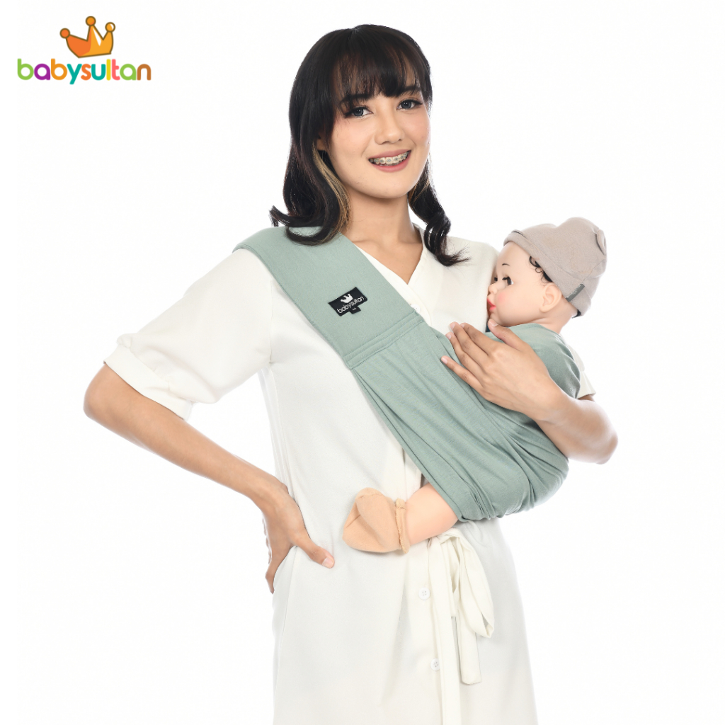 Gendongan Bayi Samping Instan Baby Pouch Busa Premium Babysultan