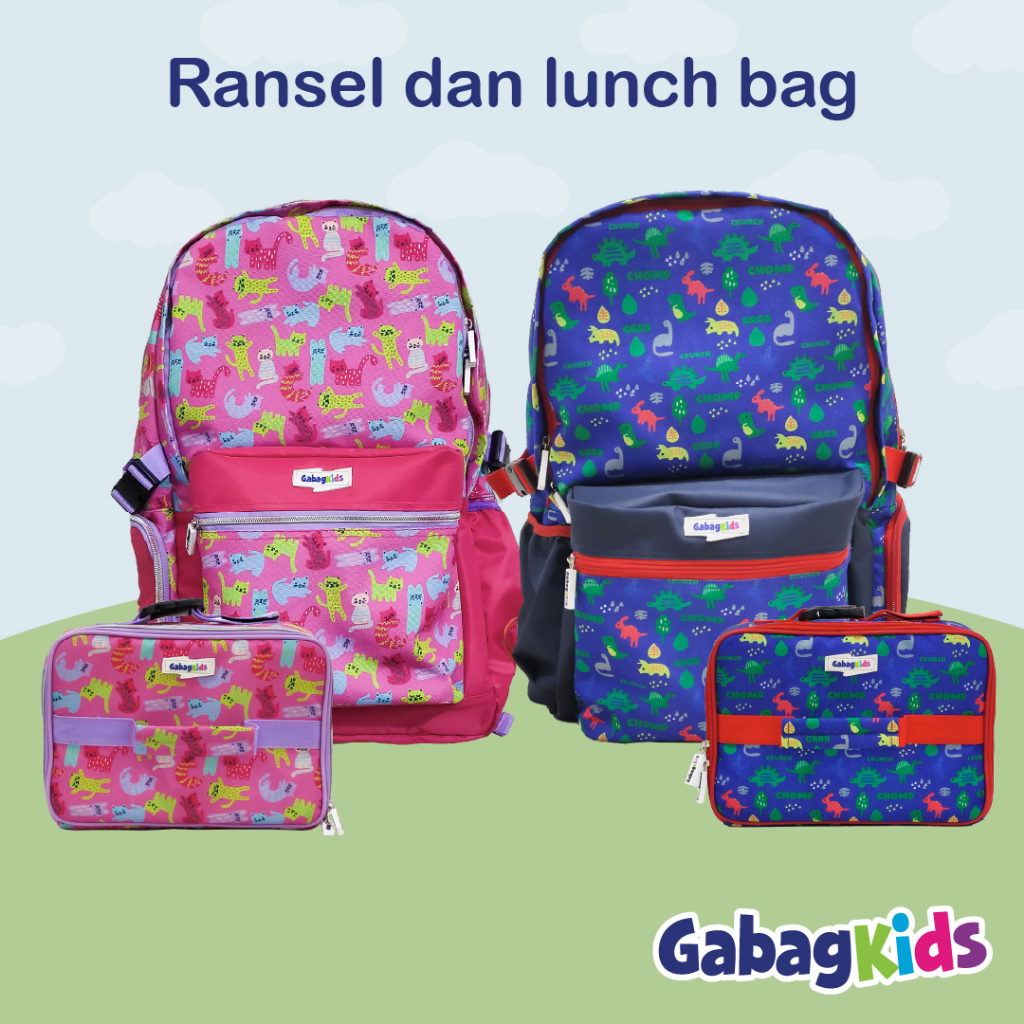 Gabag Kids Backpack Primary - Tas Sekolah anak - ThermalBag - Ransel anak