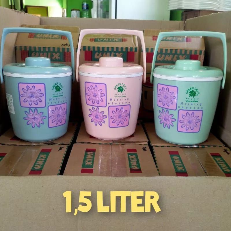 AfivOlshop Termos Nasi Mini 1,5Liter dan 1,8Liter Termos Nasi Unik Kecil