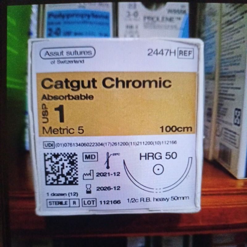 catgut CHROMIC 1 HRG50