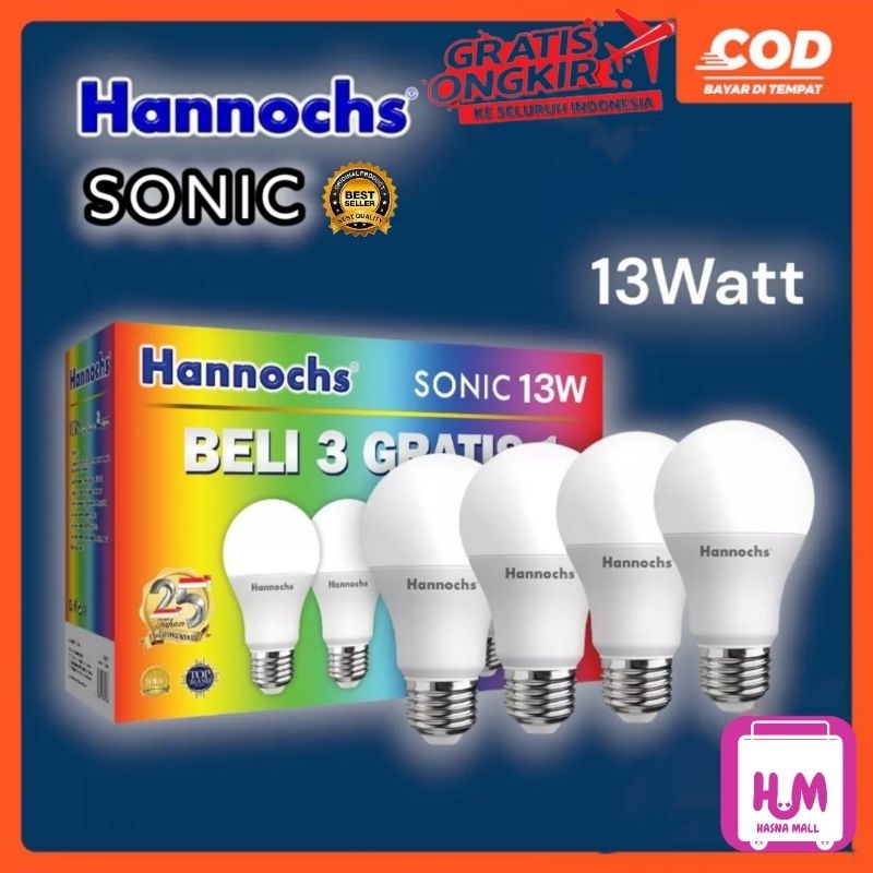 Hannochs  Lampu Led Multipack Sonic 6W 10 W 13 W