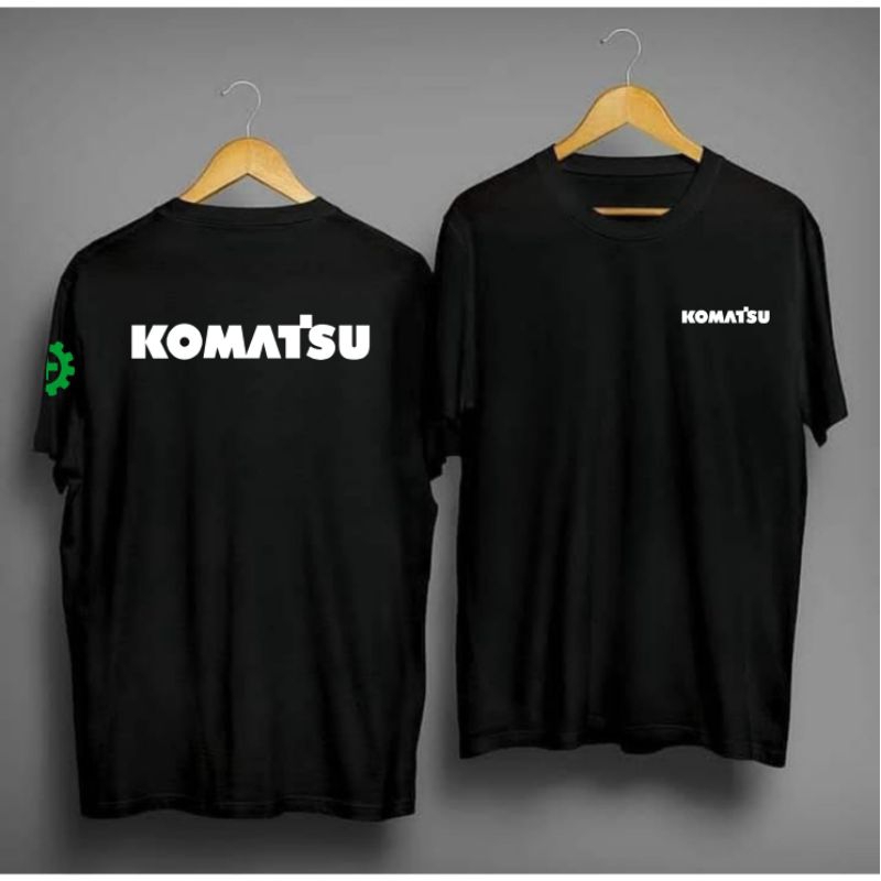 Baju kaos komatsu distro pria