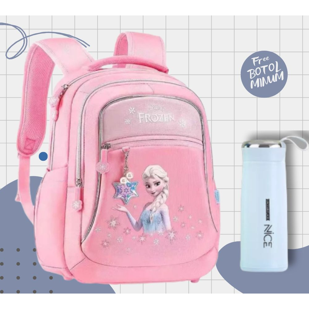 BDKR_TAS - (COD) Terbaru Tas Sekolah Anak Motif FROZEN / Tas Anak Karakter FROZEN Terlaris / Tas Ransel Anak Perempuan / Tas Ransel Karakter / Tas Fashion Anak / Tas Sekolah Anak Terbaru Kekinian 2021 / Tas Sekolah Anak Perempuan TK SD SMP