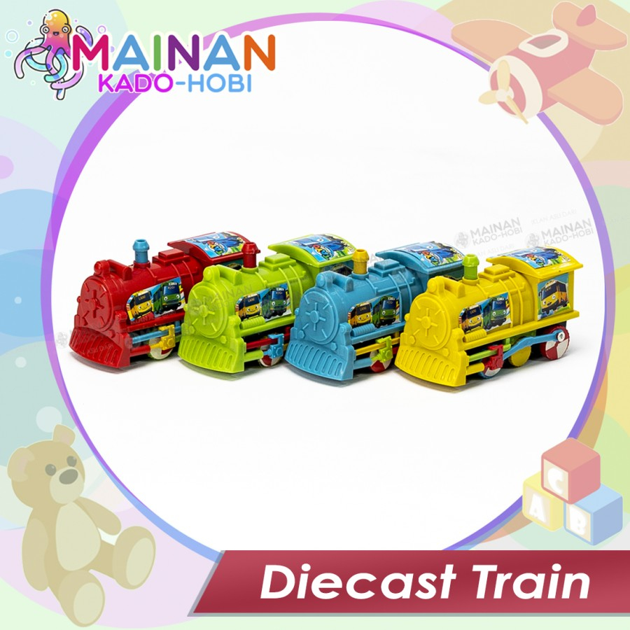 MAINAN KADO HOBI ANAK MINIATUR DIECAST CAR MOBIL KERETA TRAIN TAYO