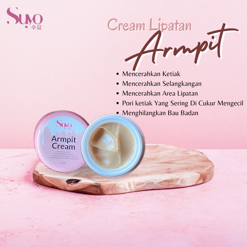 CREAM ARMPIT SUYO/ 100% MENCERAHKAN KETIAK, SELANGKANGAN, AREA LIPATAN