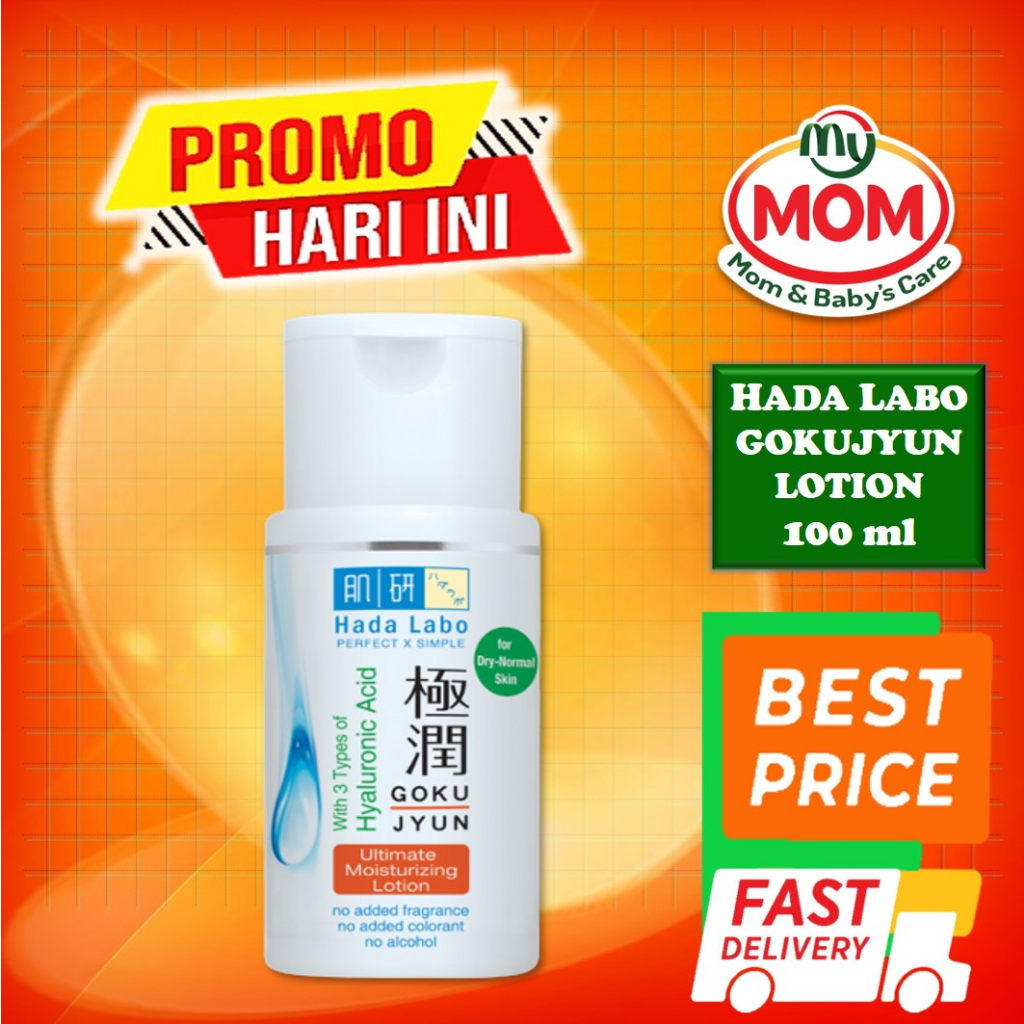 [BPOM] Hada Labo Gokujyun Lotion 100 ml / Hadalabo Lotion / Gokujun / MY MOM