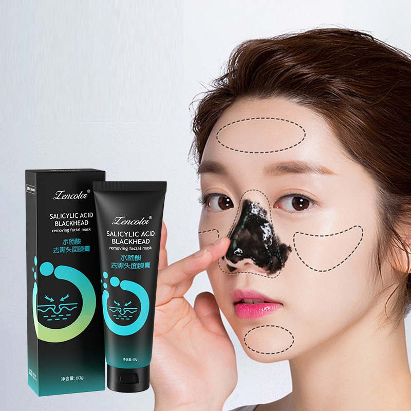 BLACK MASK SALICYLIC ACID REMOVE BLACKHEAD ANTI KOMEDO / MASKER KOMEDO