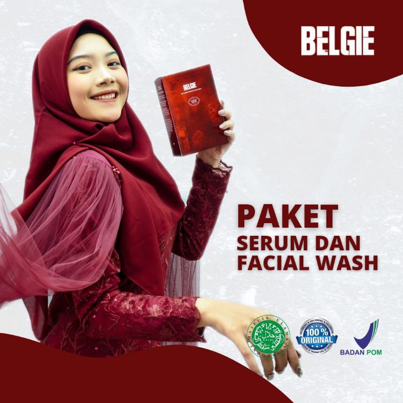 BELGIE PRO PAKET SERUM DAN FACIAL WASH